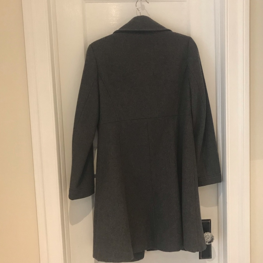 Grey Wool Coat - Picture 2 of 8